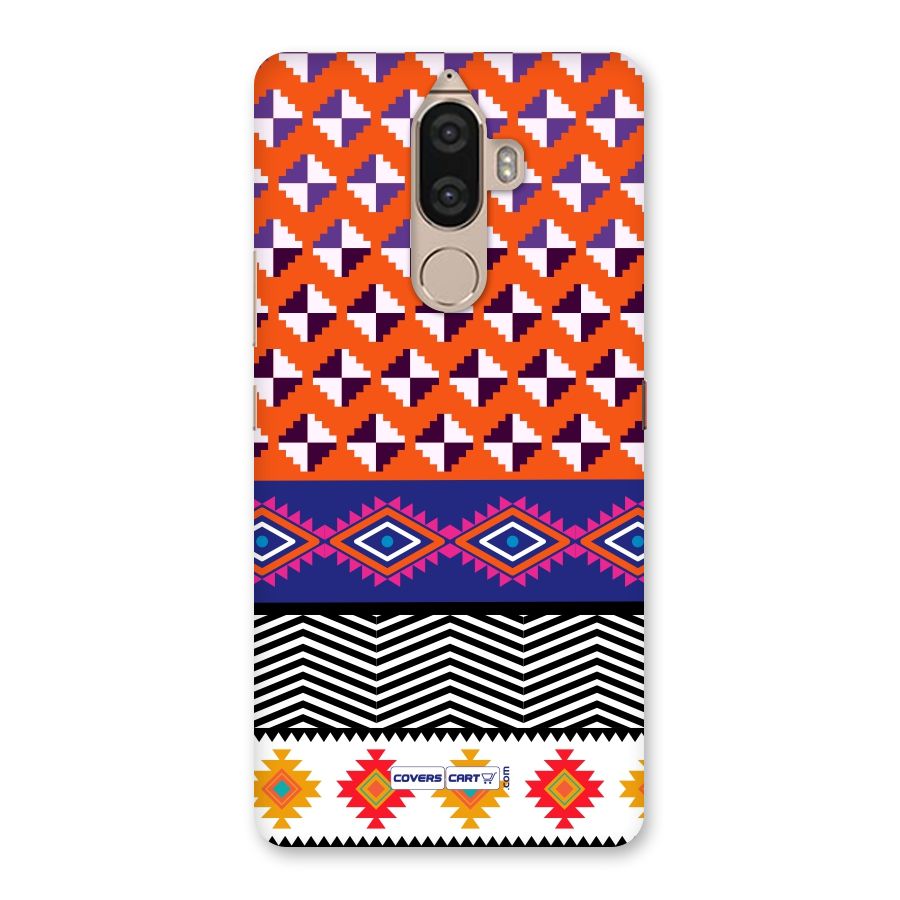 Mixed Pattern Aztec Back Case for Lenovo K8 Note