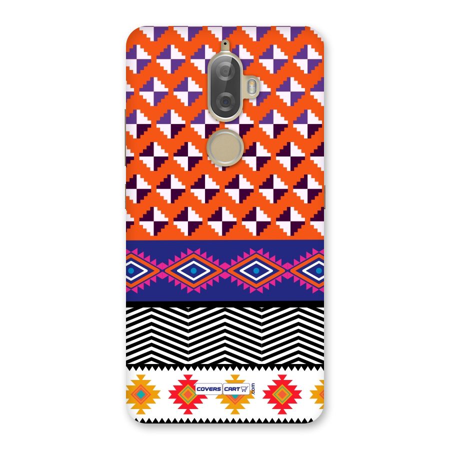 Mixed Pattern Aztec Back Case for Lenovo K8 Plus
