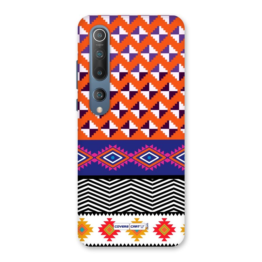 Mixed Pattern Aztec Back Case for Mi 10