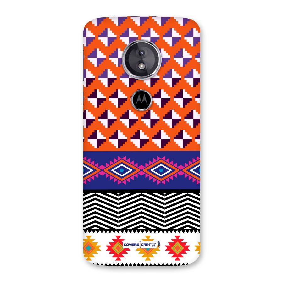 Mixed Pattern Aztec Back Case for Moto E5