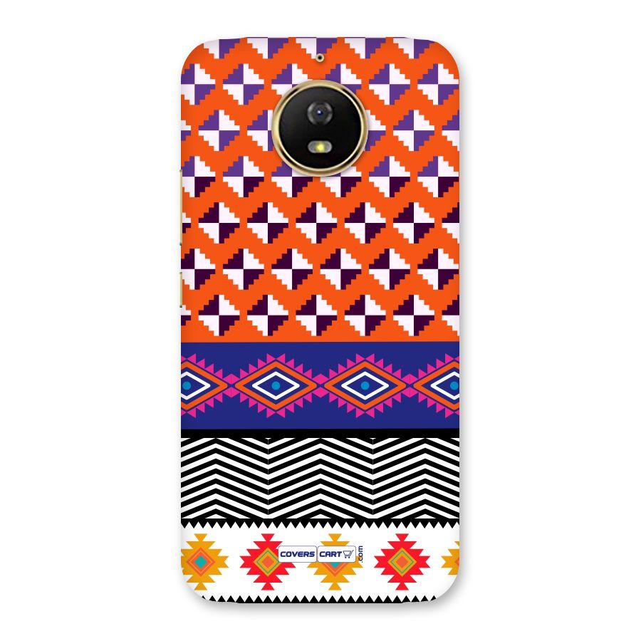 Mixed Pattern Aztec Back Case for Moto G5s