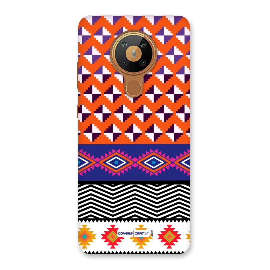 Mixed Pattern Aztec Back Case for Nokia 5.3