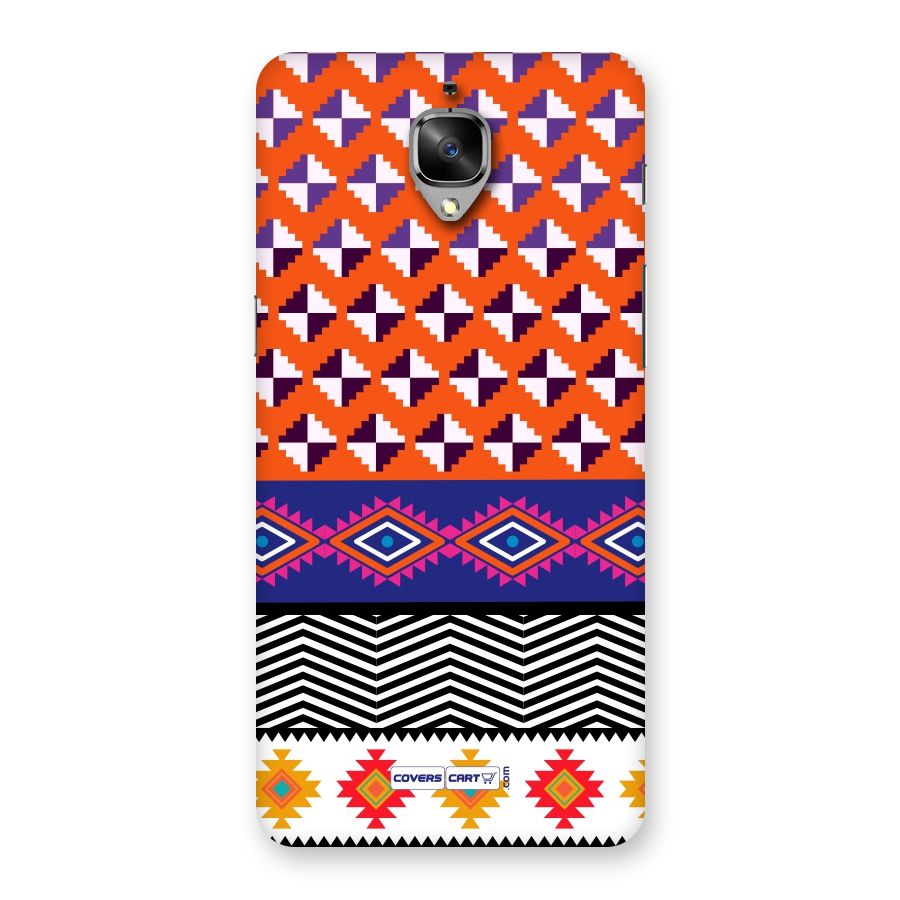 Mixed Pattern Aztec Back Case for OnePlus 3T
