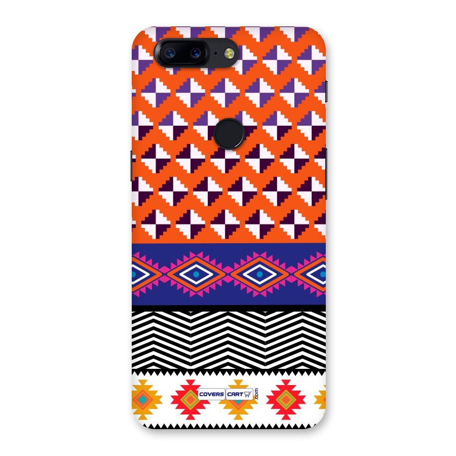 Mixed Pattern Aztec Back Case for OnePlus 5T