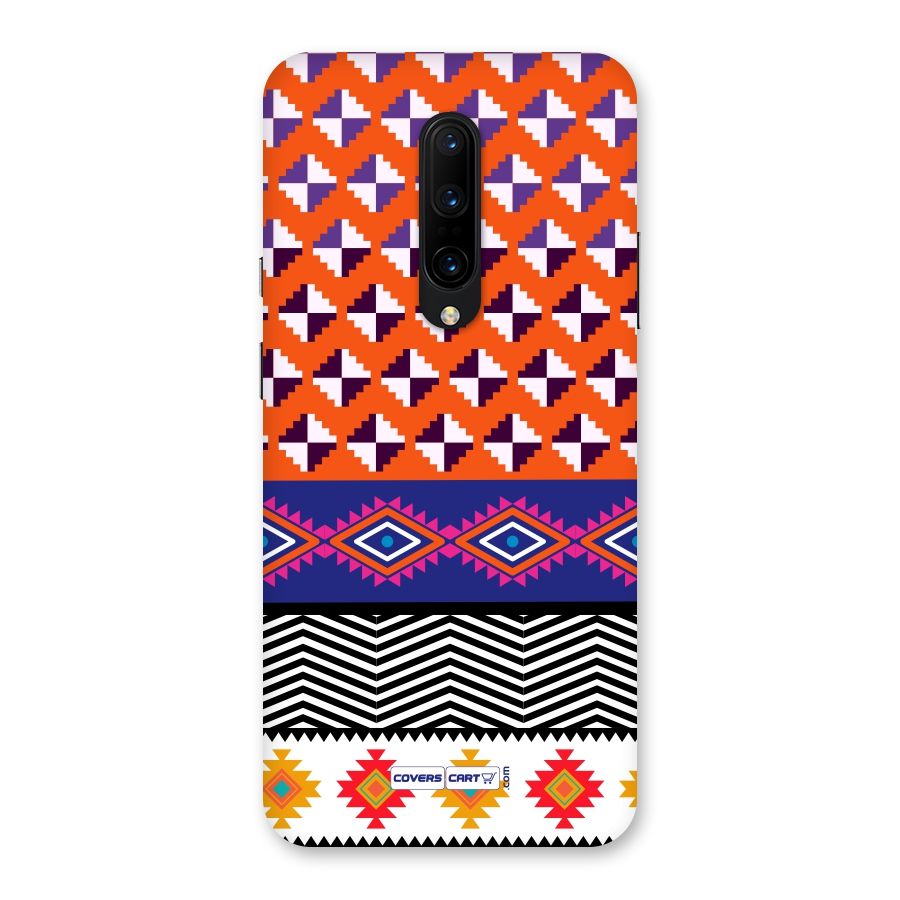 Mixed Pattern Aztec Back Case for OnePlus 7 Pro