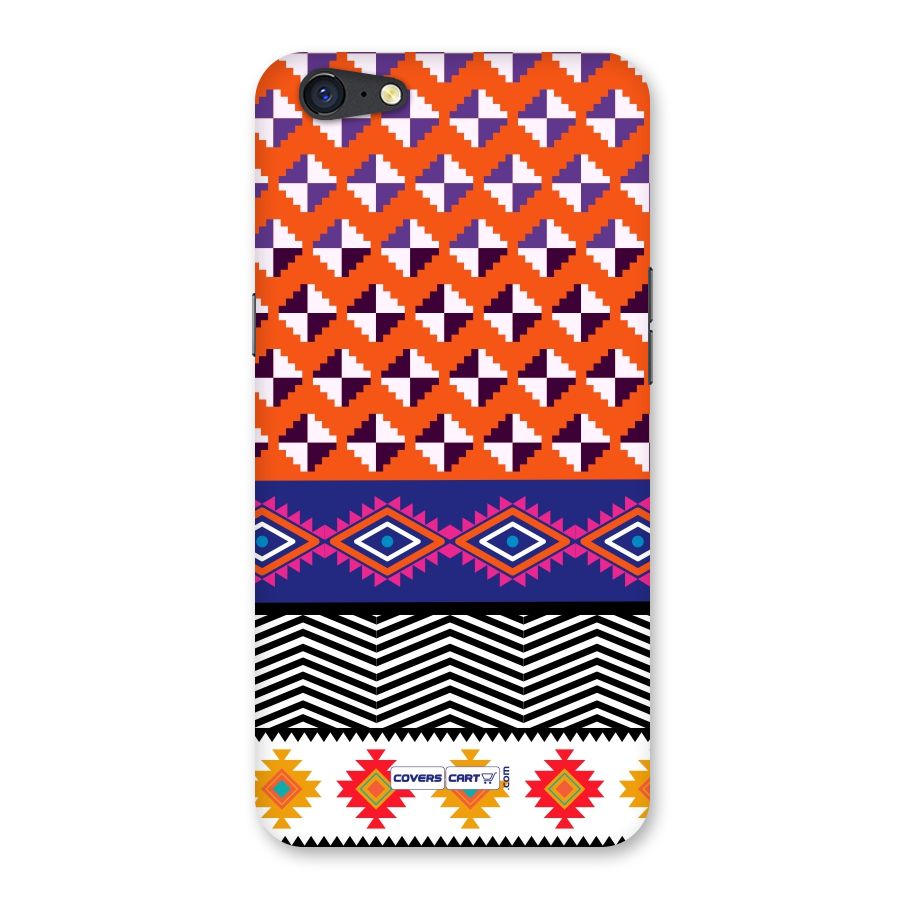 Mixed Pattern Aztec Back Case for Oppo A71