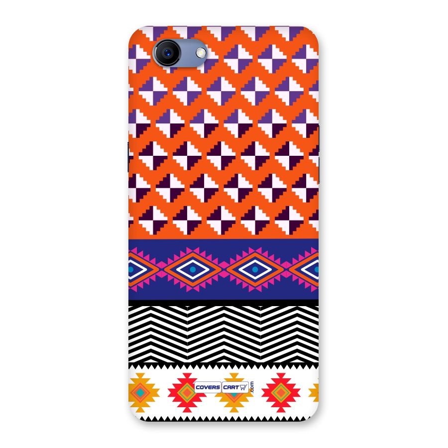 Mixed Pattern Aztec Back Case for Oppo Realme 1