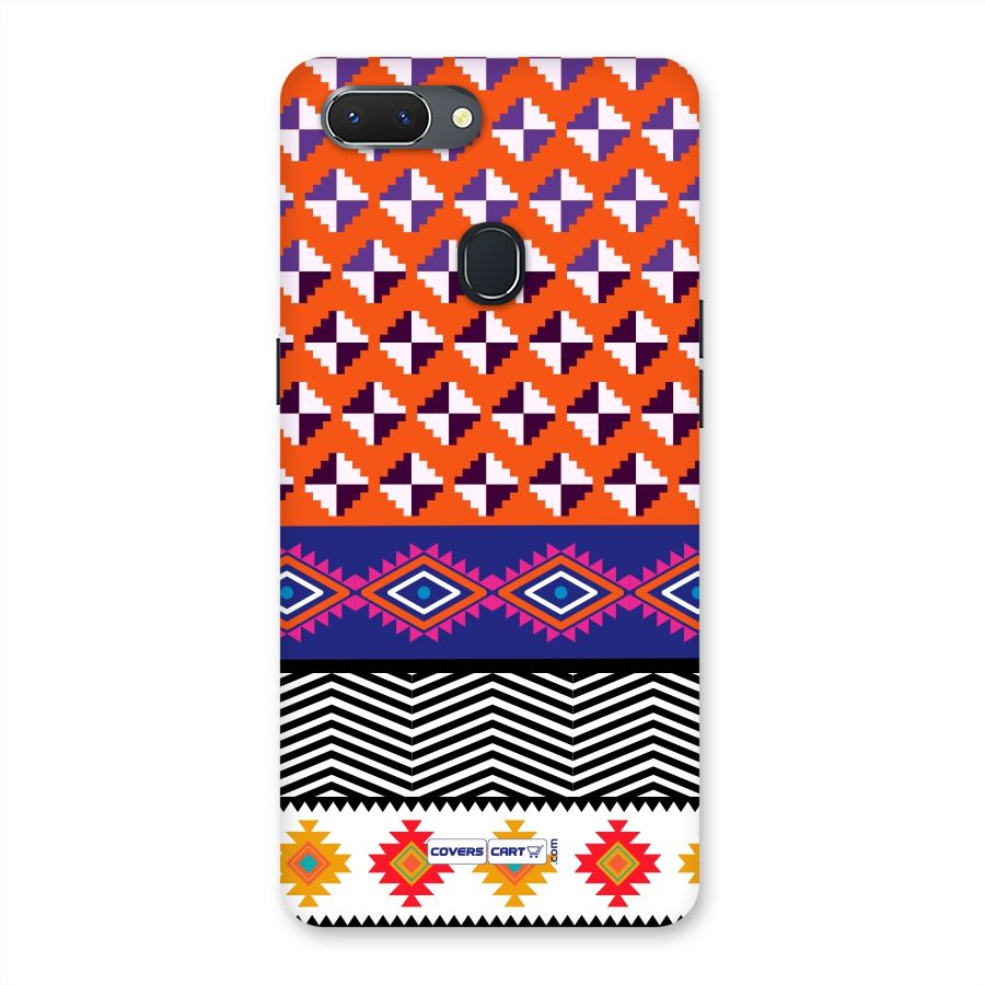 Mixed Pattern Aztec Back Case for Oppo Realme 2