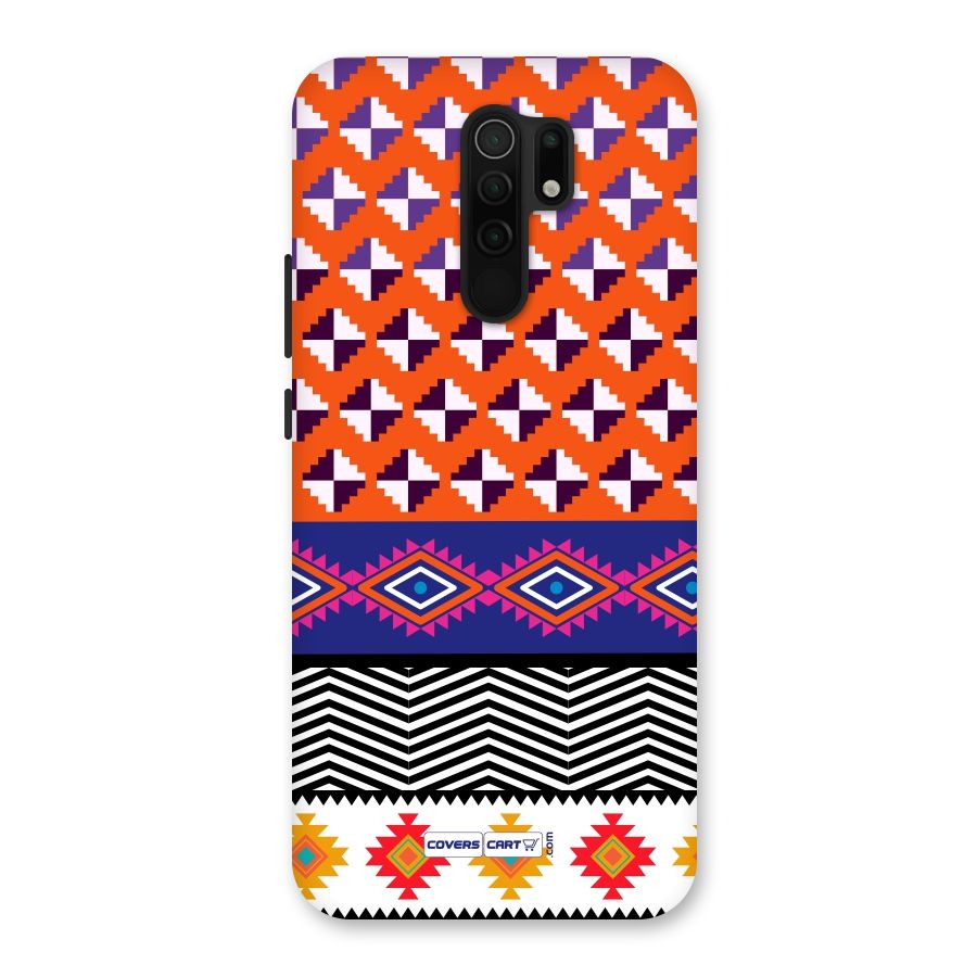 Mixed Pattern Aztec Back Case for Poco M2