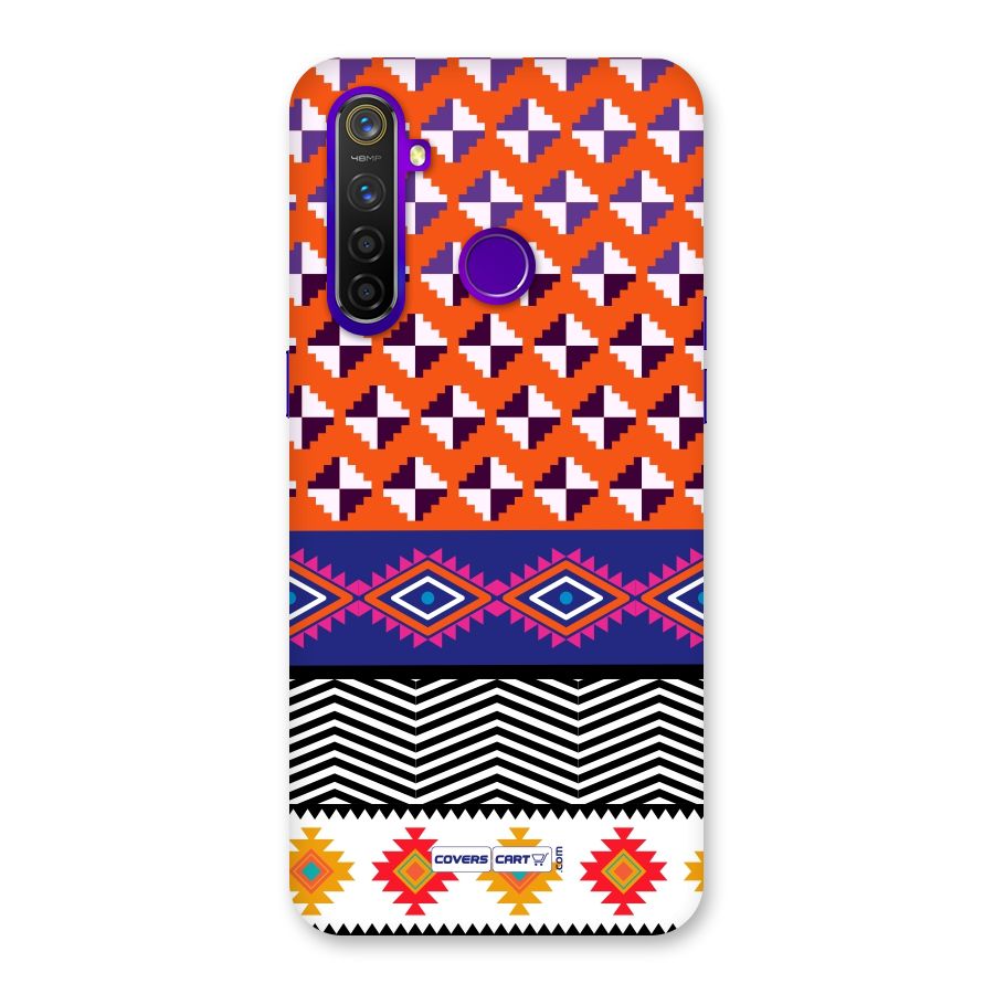 Mixed Pattern Aztec Back Case for Realme 5 Pro