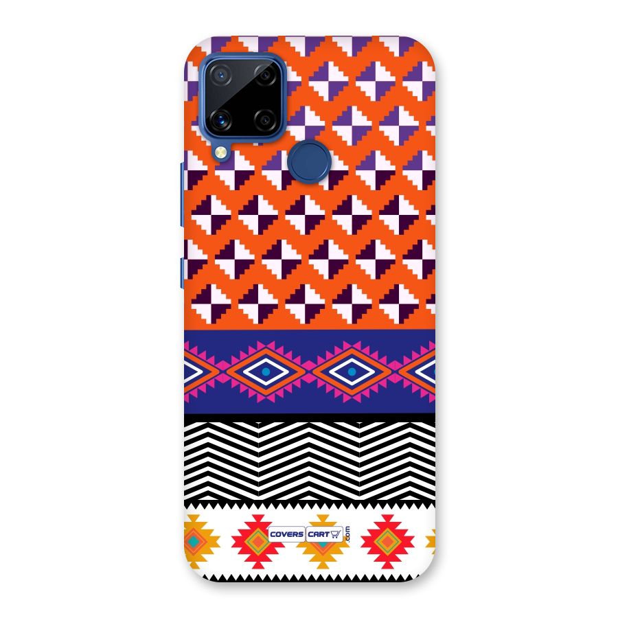 Mixed Pattern Aztec Back Case for Realme C15