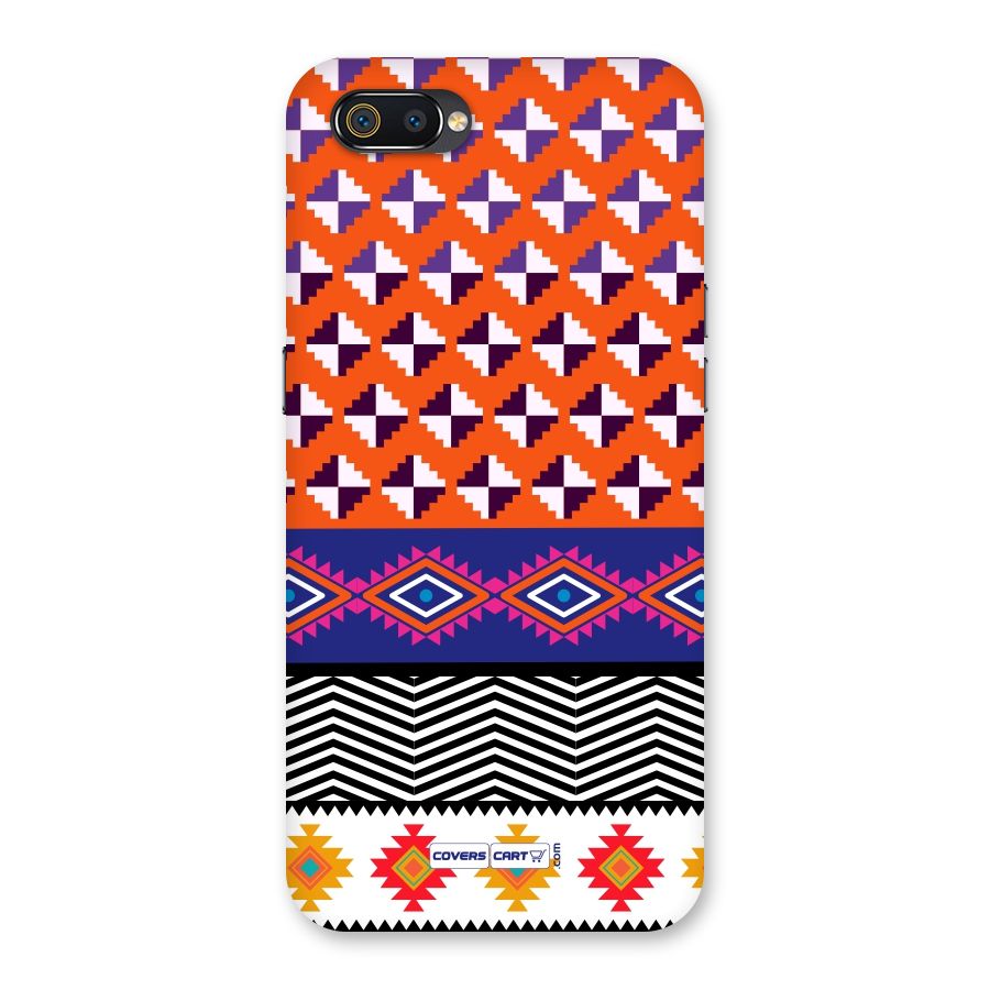 Mixed Pattern Aztec Back Case for Realme C2