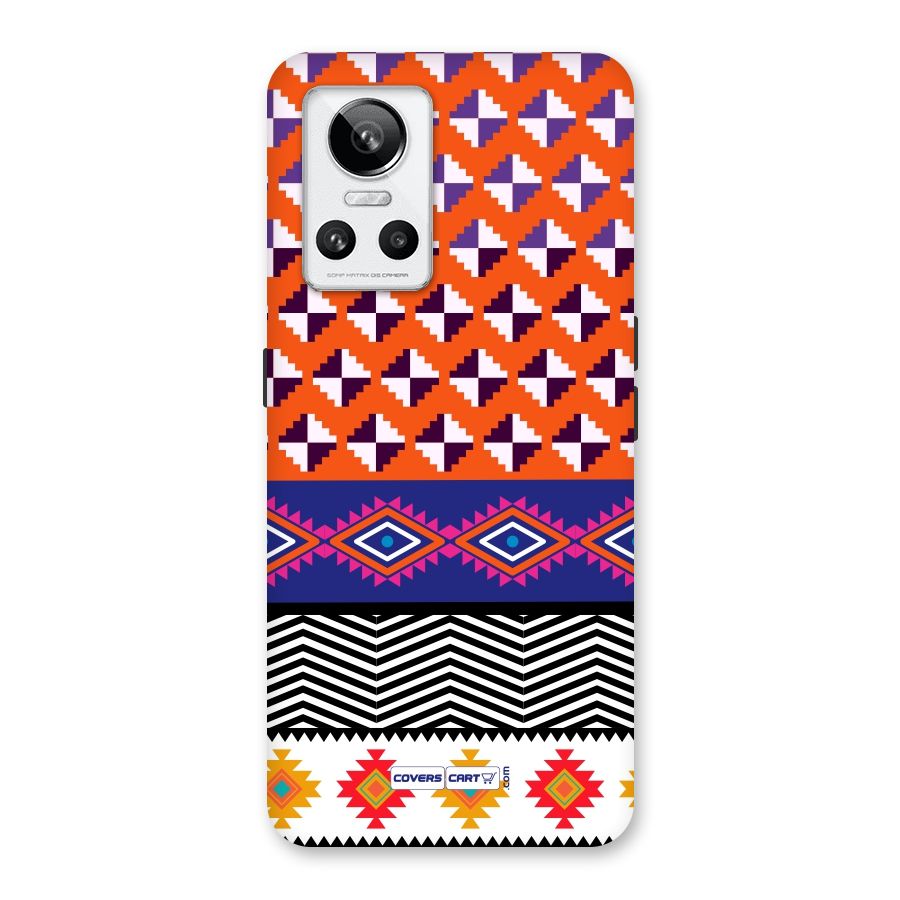 Mixed Pattern Aztec Back Case for Realme GT Neo 3