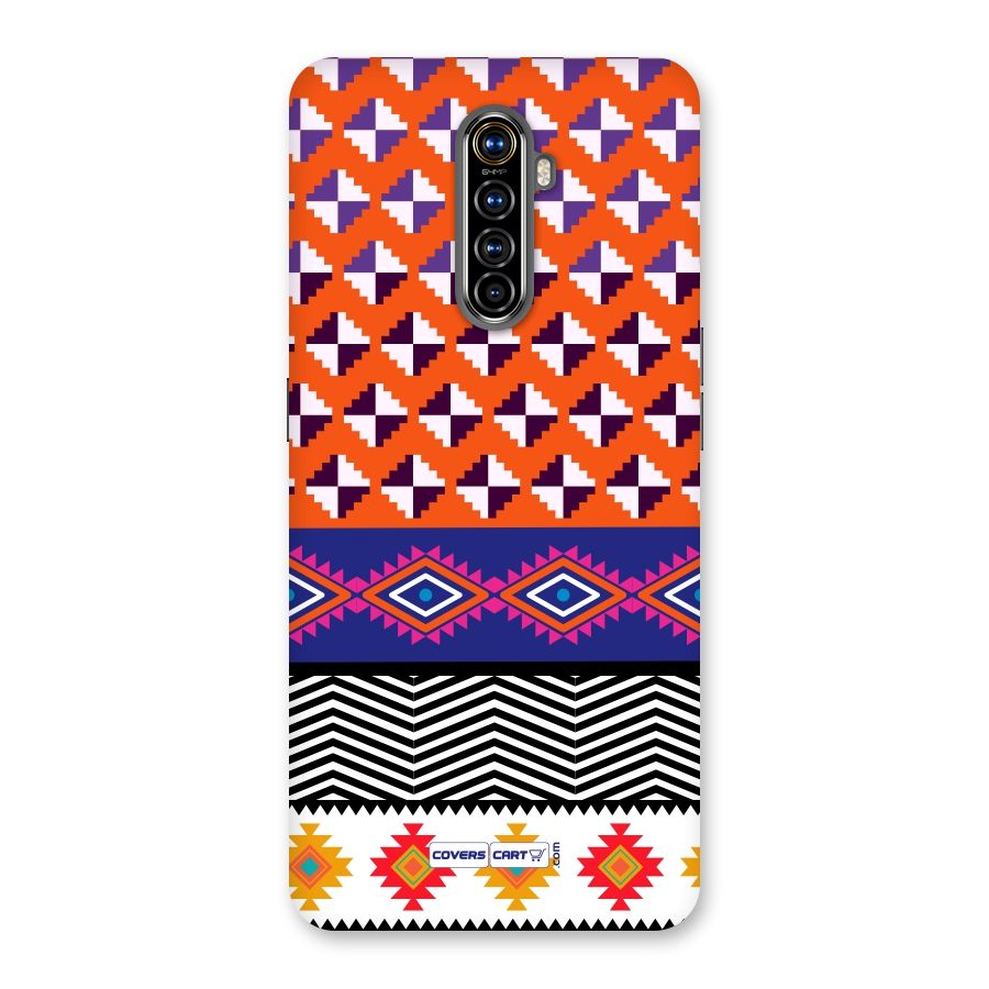 Mixed Pattern Aztec Back Case for Realme X2 Pro