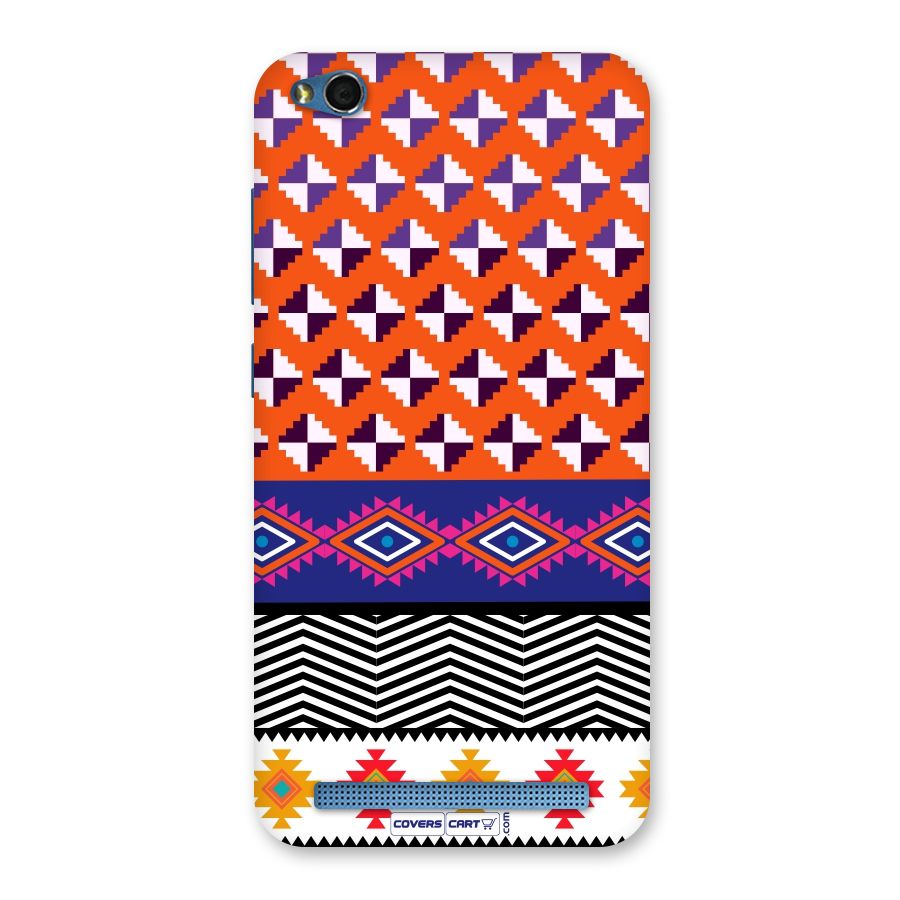 Mixed Pattern Aztec Back Case for Redmi 5A