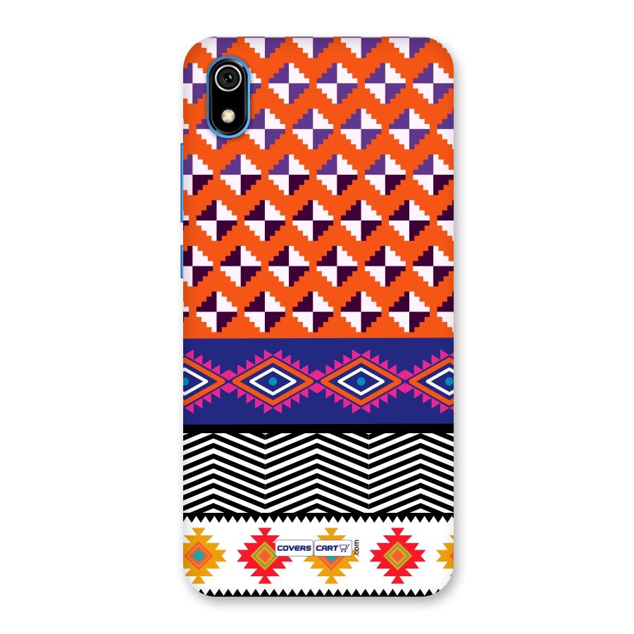 Mixed Pattern Aztec Back Case for Redmi 7A