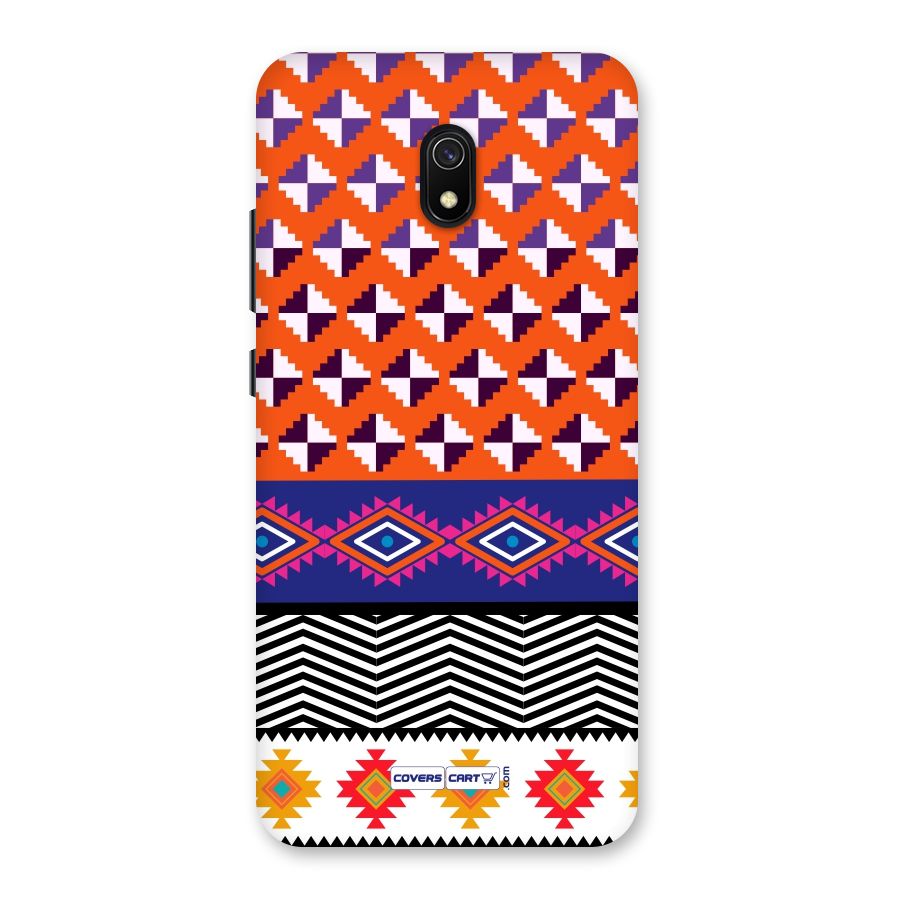 Mixed Pattern Aztec Back Case for Redmi 8A