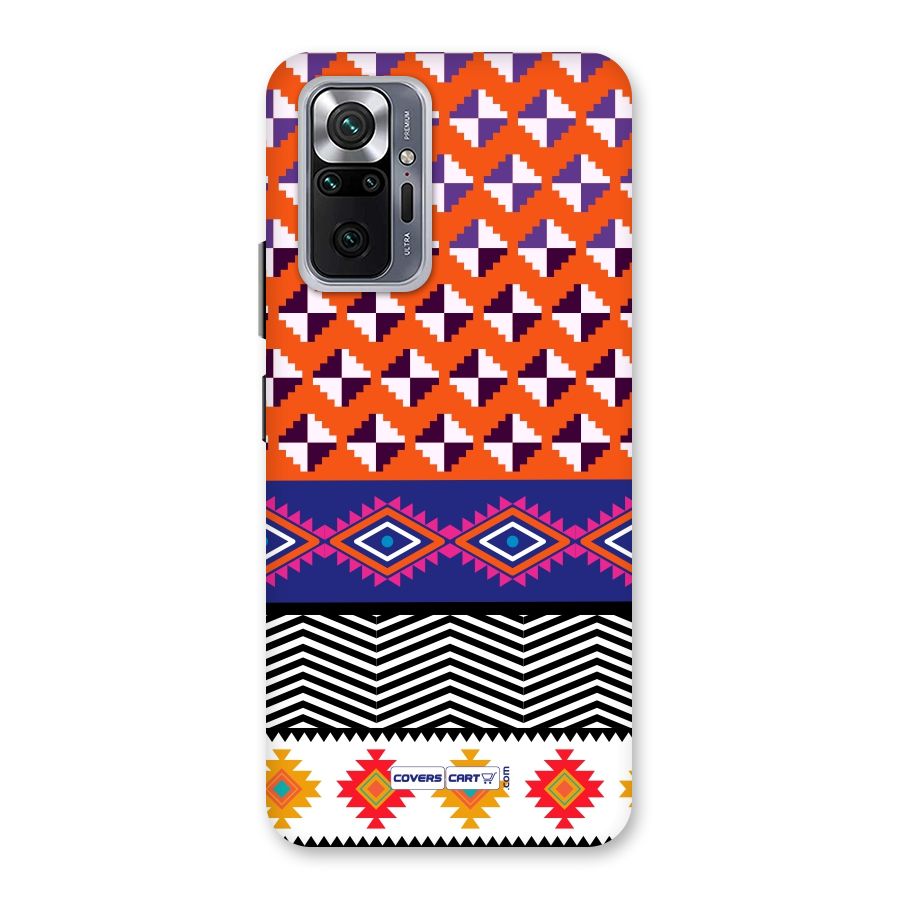Mixed Pattern Aztec Back Case for Redmi Note 10 Pro Max
