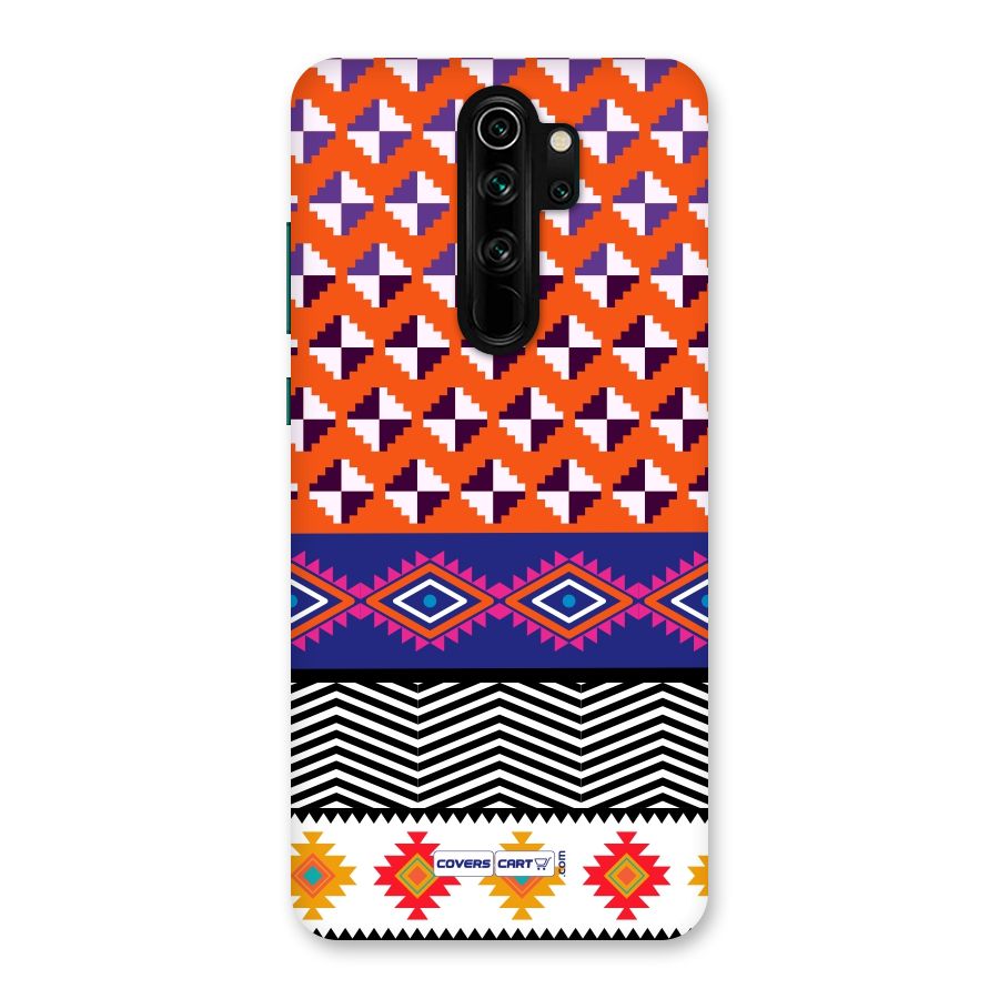 Mixed Pattern Aztec Back Case for Redmi Note 8 Pro