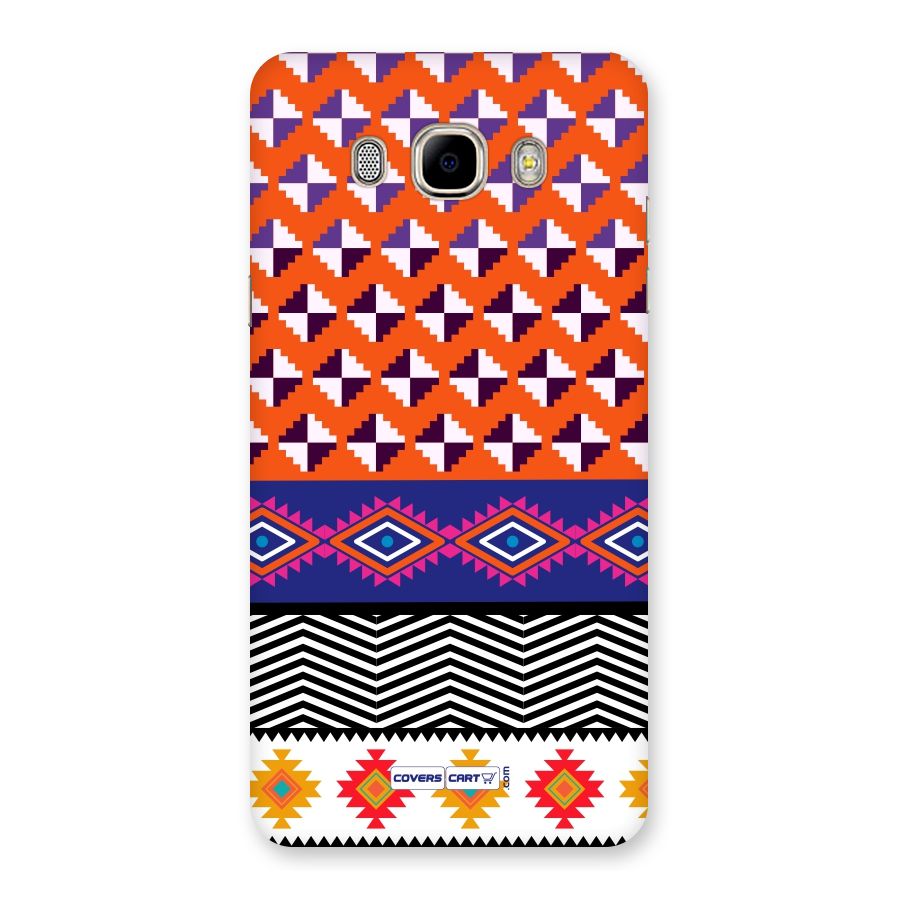 Mixed Pattern Aztec Back Case for Samsung Galaxy J7 2016