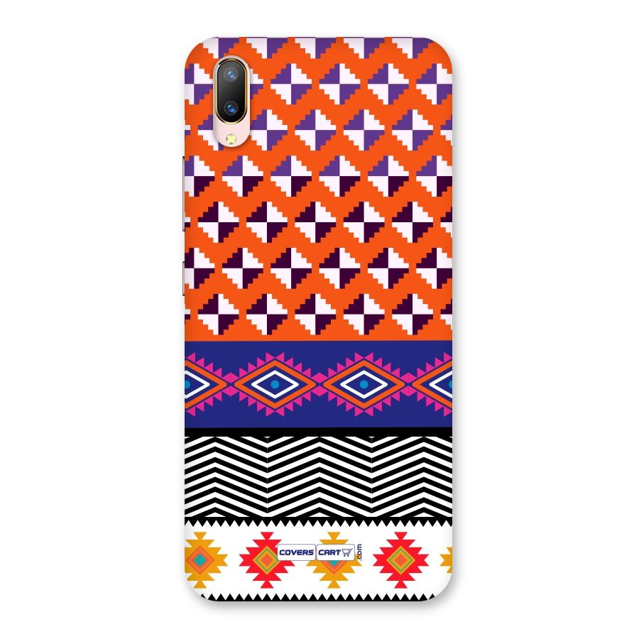 Mixed Pattern Aztec Back Case for Vivo V11 Pro