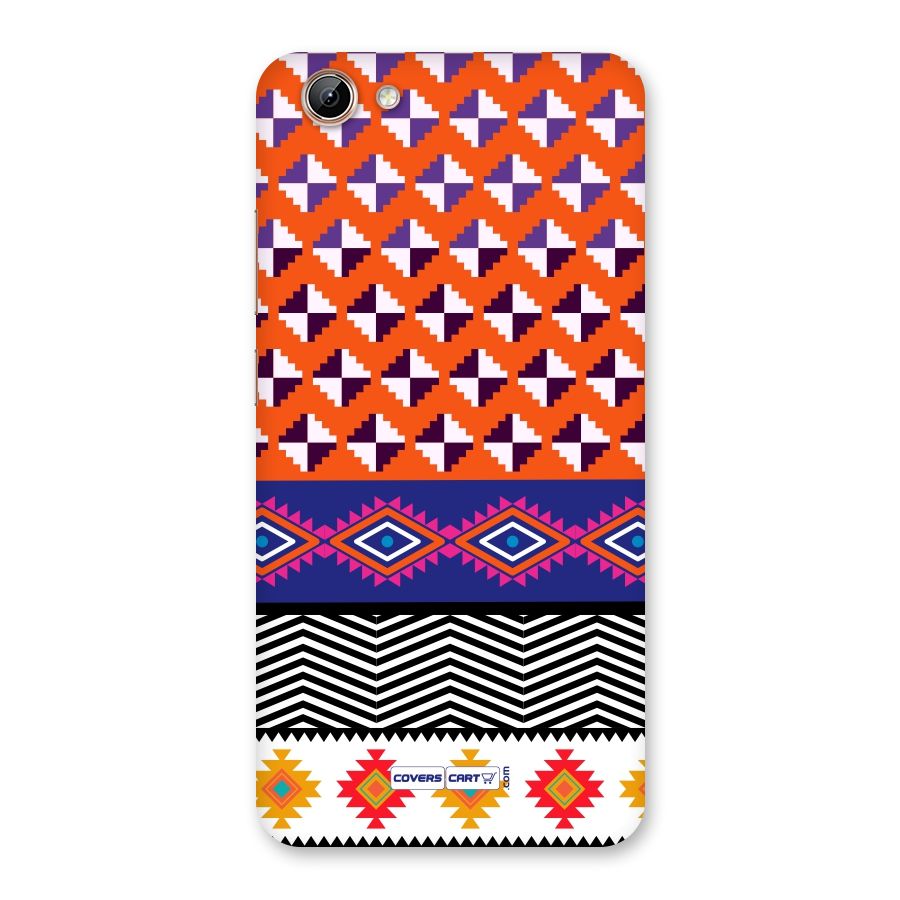 Mixed Pattern Aztec Back Case for Vivo Y71i