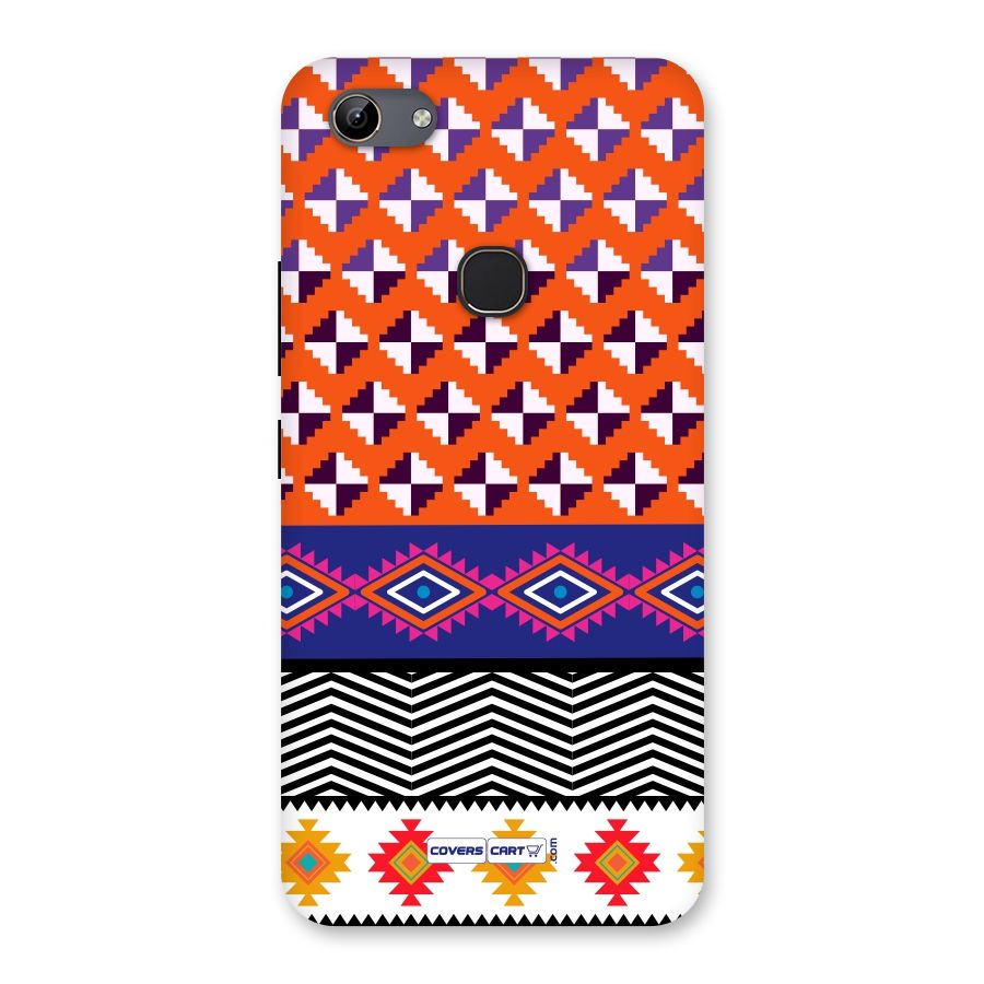 Mixed Pattern Aztec Back Case for Vivo Y81