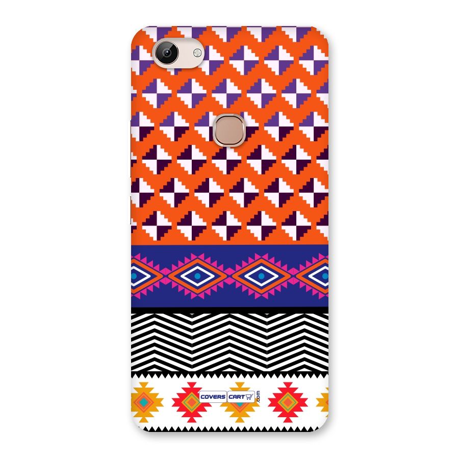Mixed Pattern Aztec Back Case for Vivo Y83