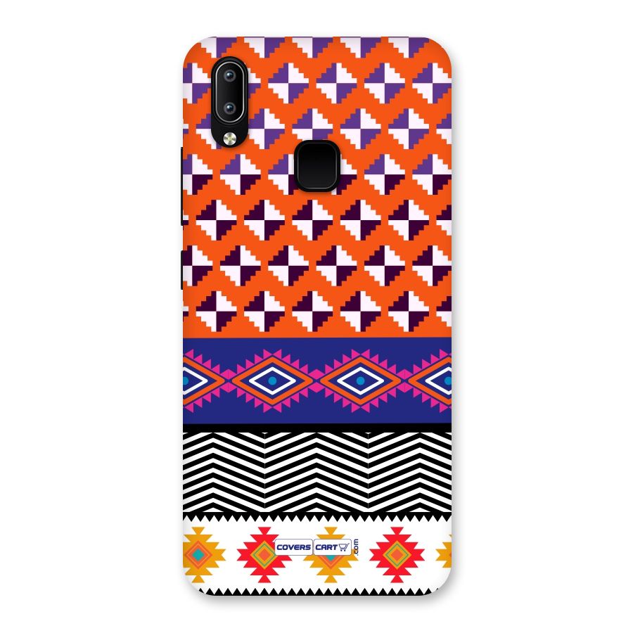 Mixed Pattern Aztec Back Case for Vivo Y93