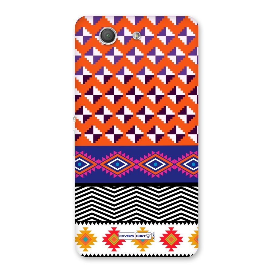 Mixed Pattern Aztec Back Case for Xperia Z3 Compact
