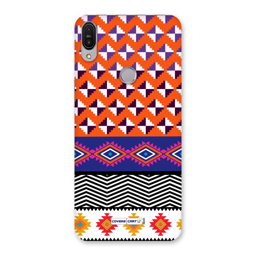 Mixed Pattern Aztec Back Case for Zenfone Max Pro M1