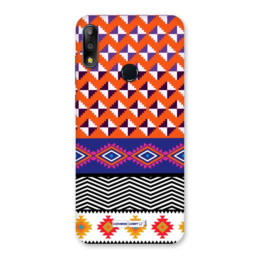 Mixed Pattern Aztec Back Case for Zenfone Max Pro M2