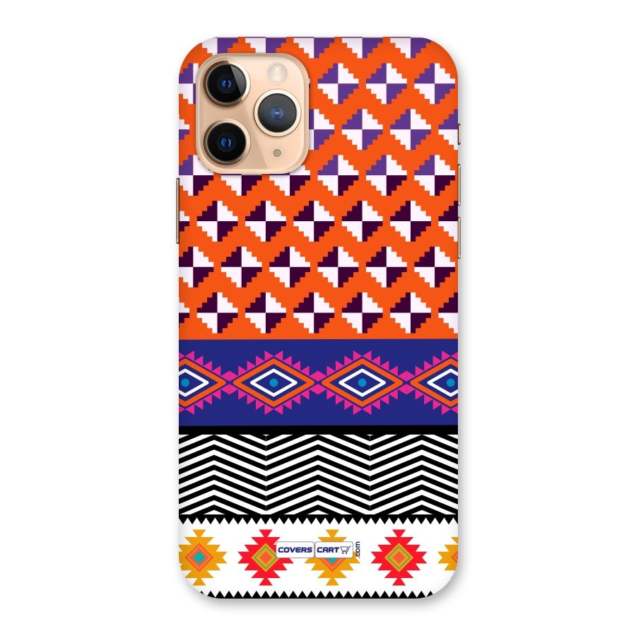 Mixed Pattern Aztec Back Case for iPhone 11 Pro
