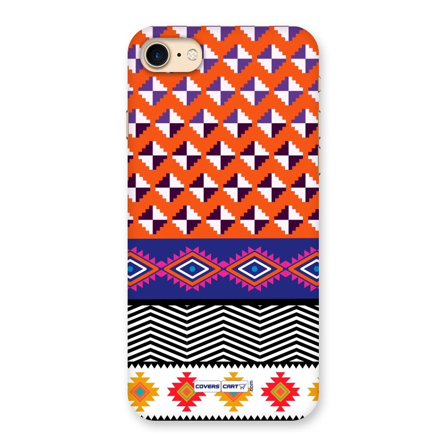Mixed Pattern Aztec Back Case for iPhone 7