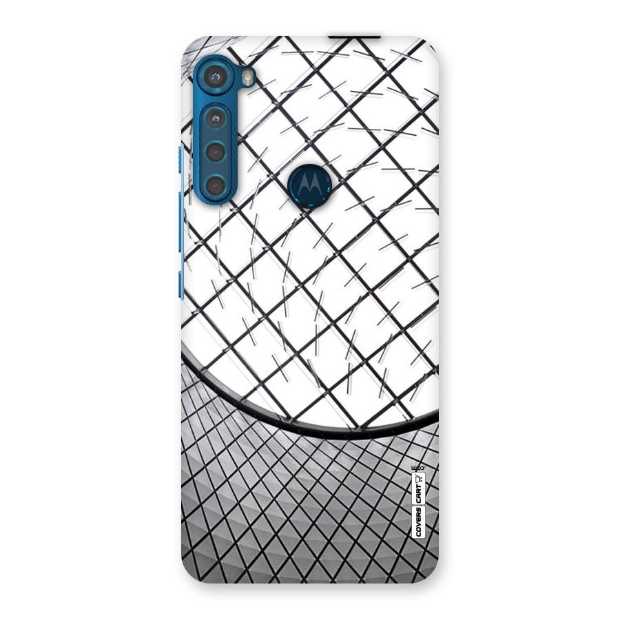 Modern Abstract Pattern Back Case for Motorola One Fusion Plus