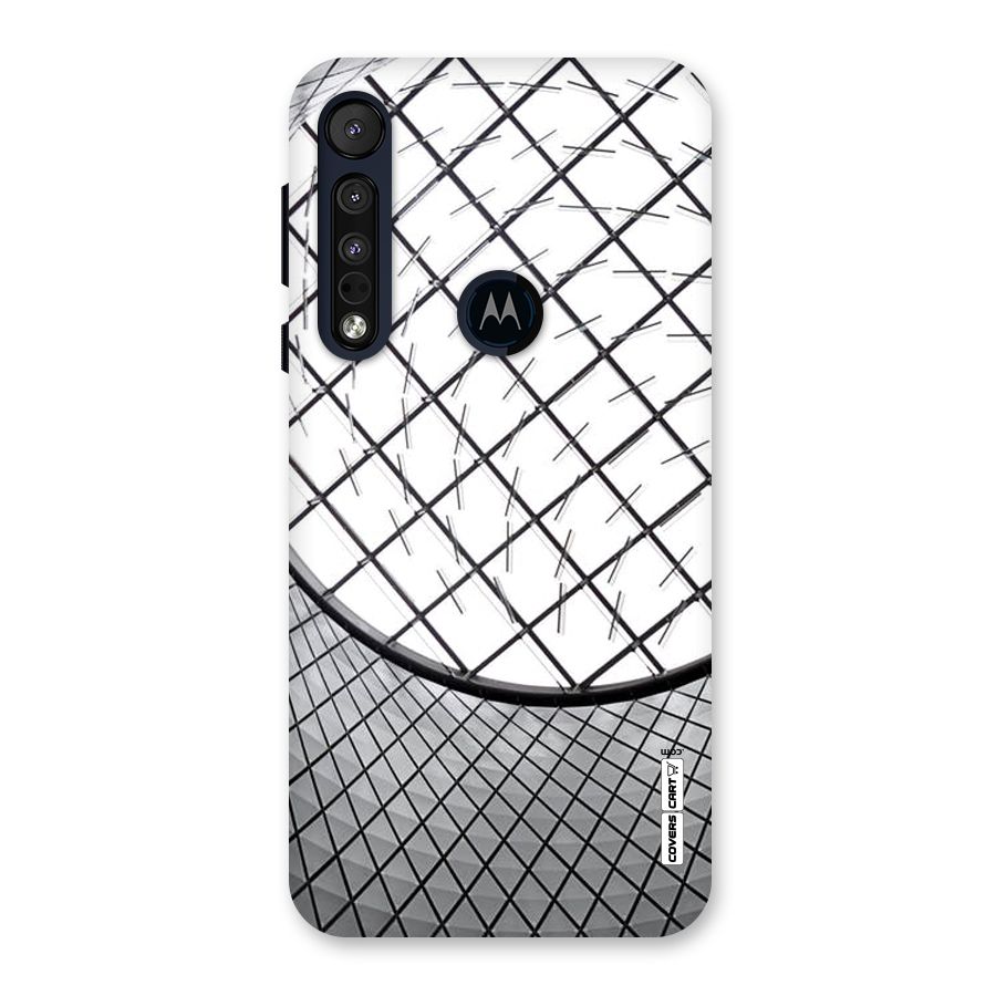 Modern Abstract Pattern Back Case for Motorola One Macro