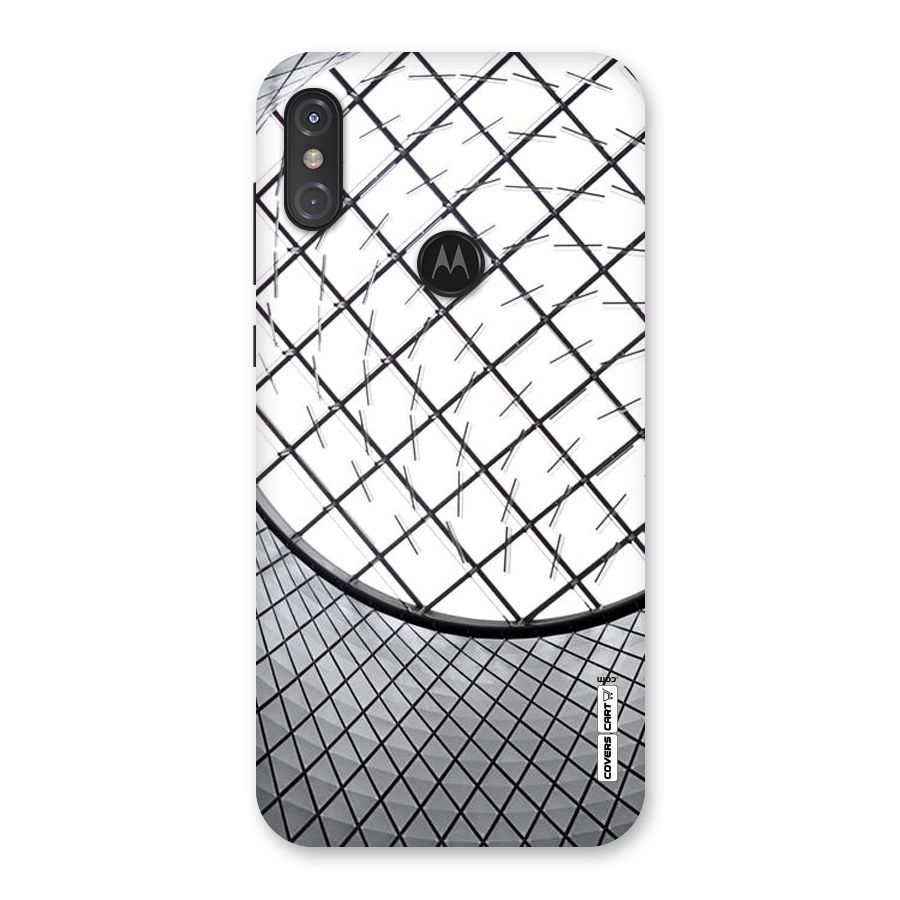 Modern Abstract Pattern Back Case for Motorola One Power