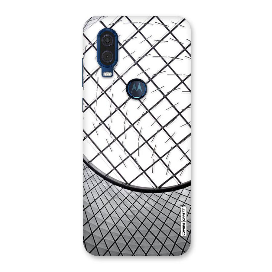 Modern Abstract Pattern Back Case for Motorola One Vision