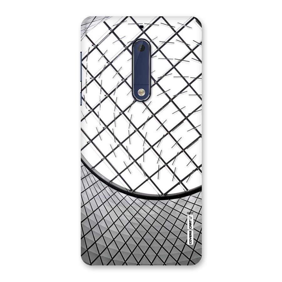 Modern Abstract Pattern Back Case for Nokia 5