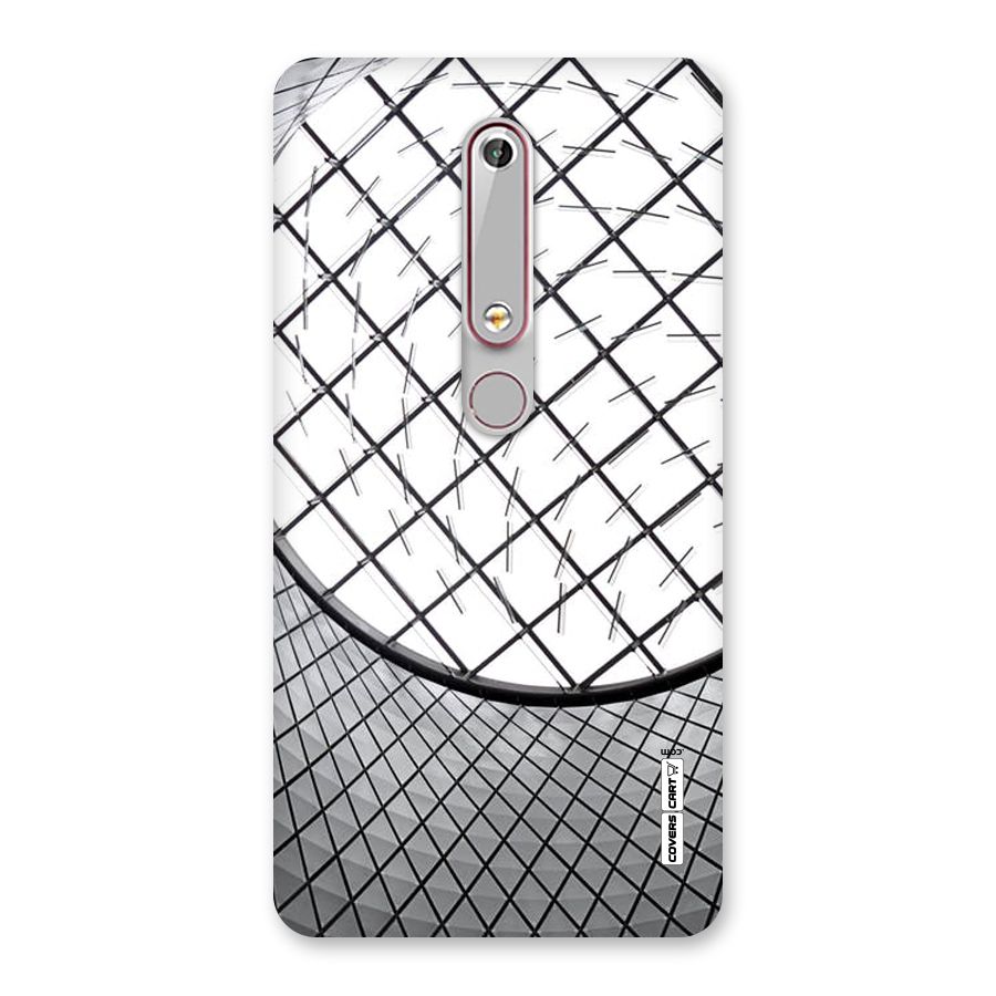 Modern Abstract Pattern Back Case for Nokia 6.1