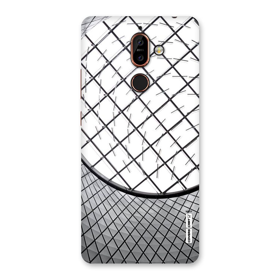 Modern Abstract Pattern Back Case for Nokia 7 Plus