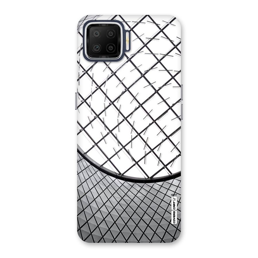 Modern Abstract Pattern Back Case for Oppo F17