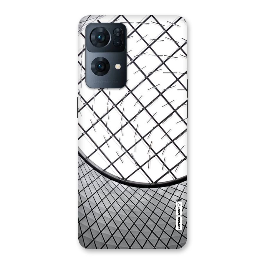 Modern Abstract Pattern Back Case for Oppo Reno7 Pro 5G