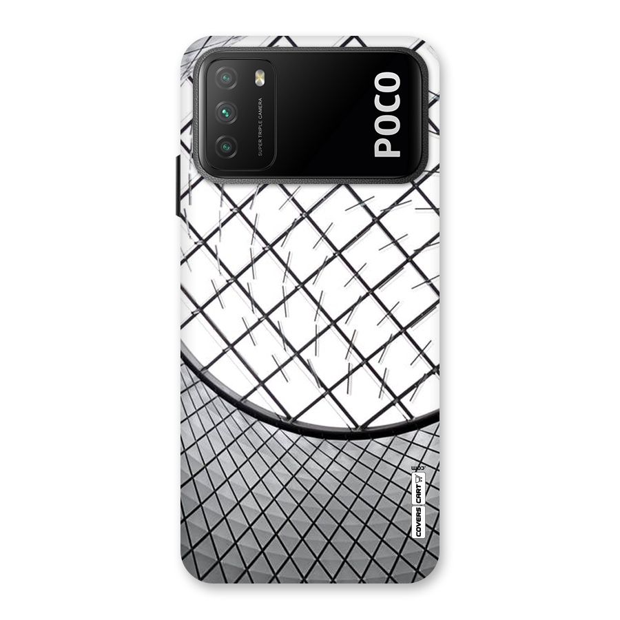 Modern Abstract Pattern Back Case for Poco M3
