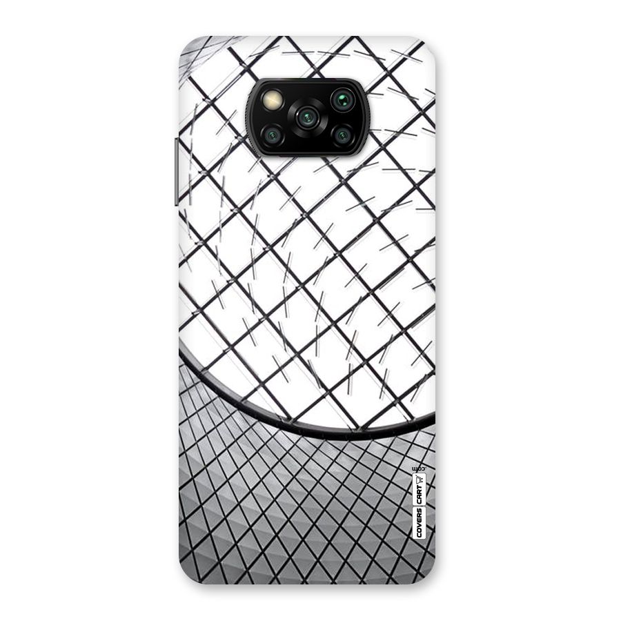 Modern Abstract Pattern Back Case for Poco X3