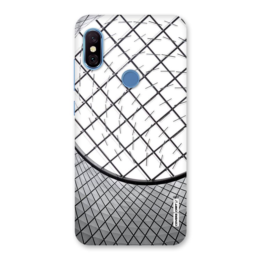 Modern Abstract Pattern Back Case for Redmi Note 6 Pro