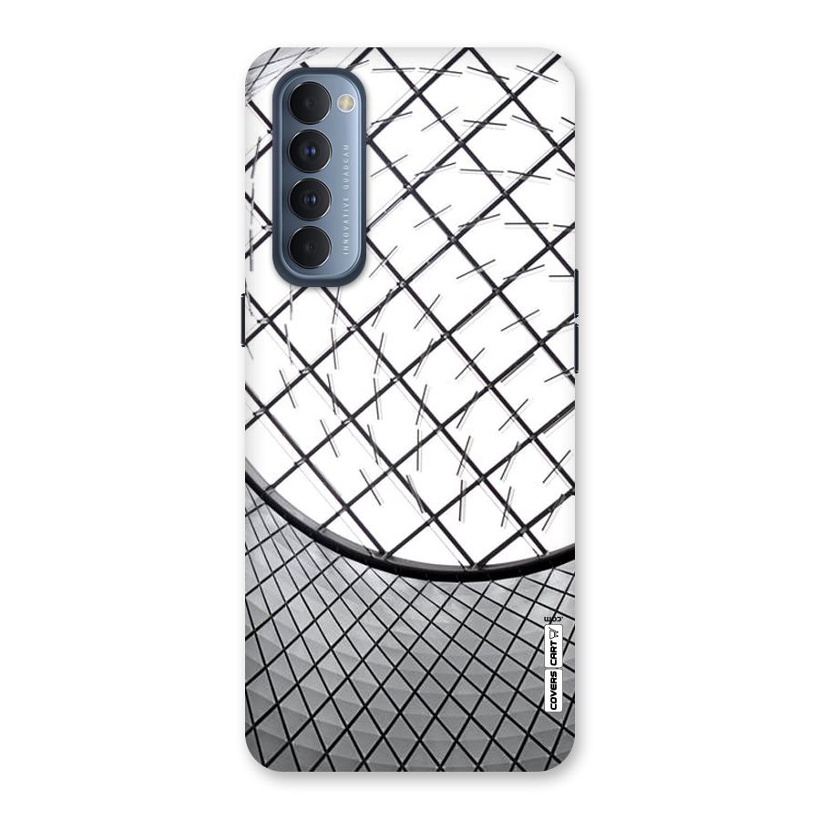 Modern Abstract Pattern Back Case for Reno4 Pro