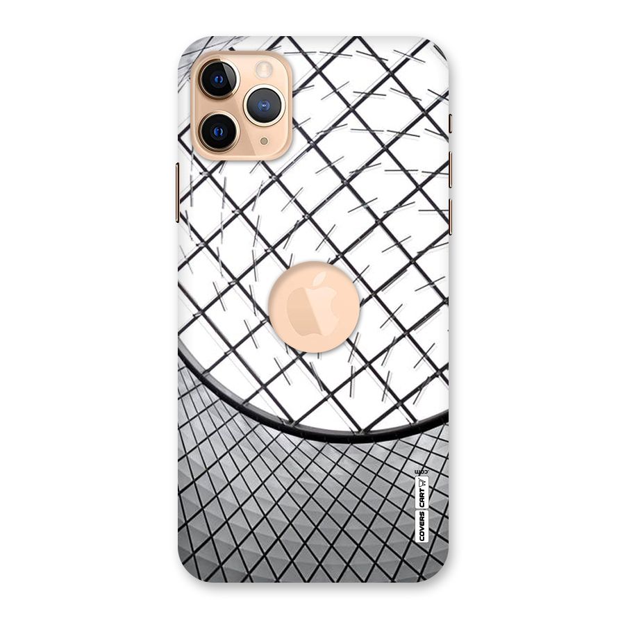 Modern Abstract Pattern Back Case for iPhone 11 Pro Max Logo Cut