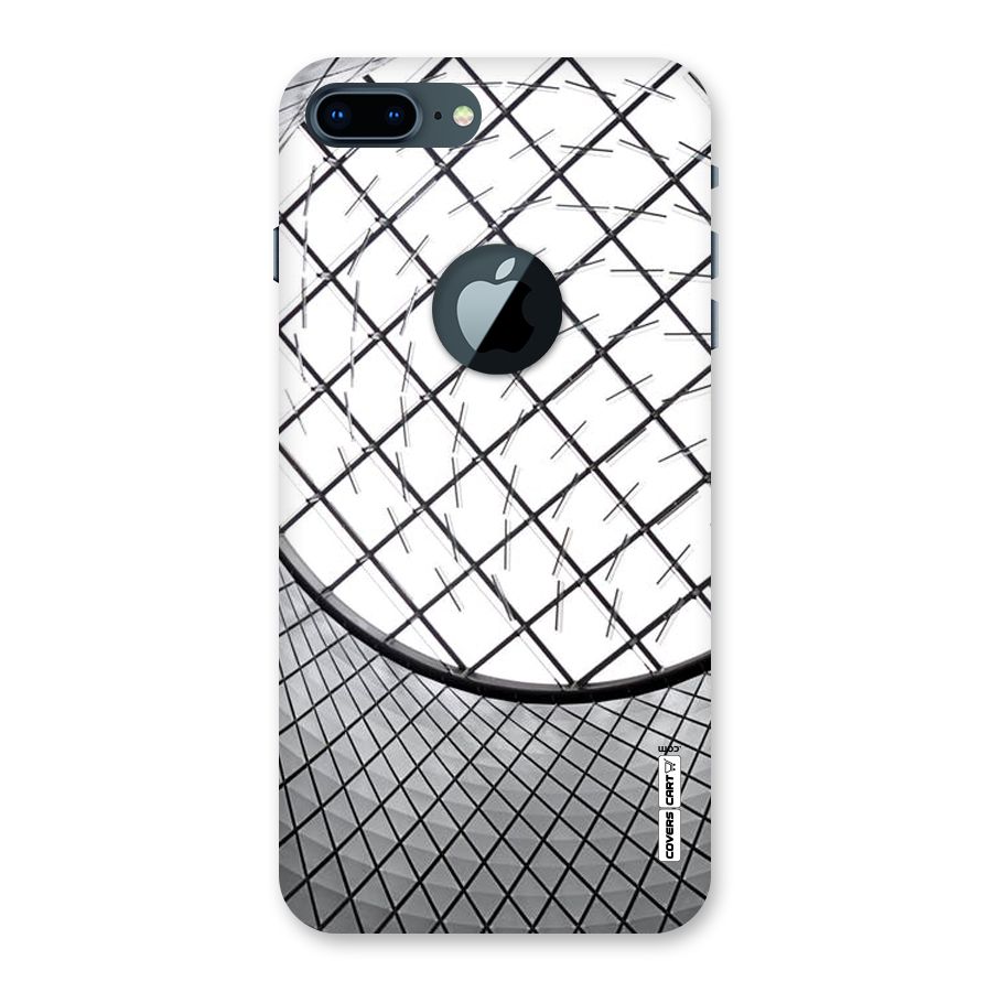 Modern Abstract Pattern Back Case for iPhone 7 Plus Logo Cut