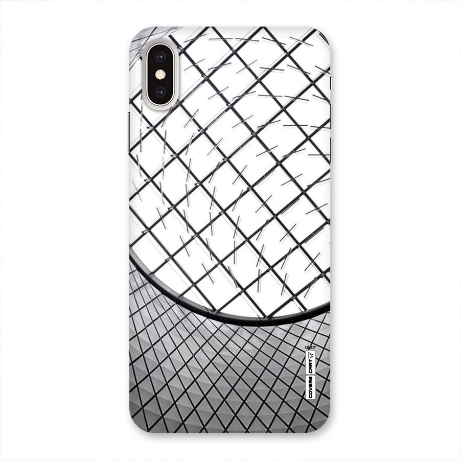 Modern Abstract Pattern Back Case for iPhone XS Max